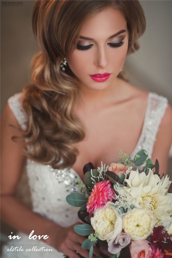 Retro Wedding Hairstyles and Updos 5