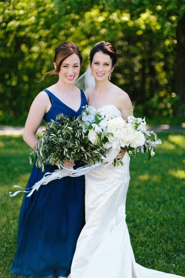 Snorkel Blue Bridesmaid Dress