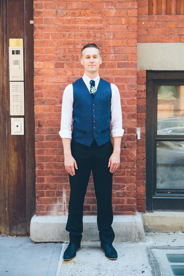 Snorkel Blue Groom attire