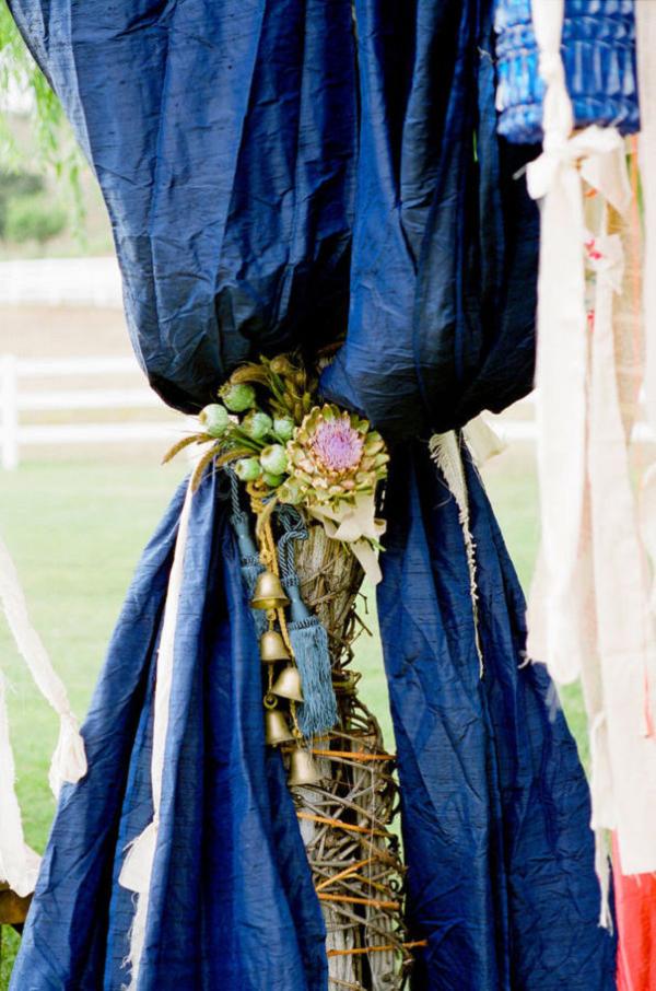 Snorkel Blue Wedding Ceremony Decoration