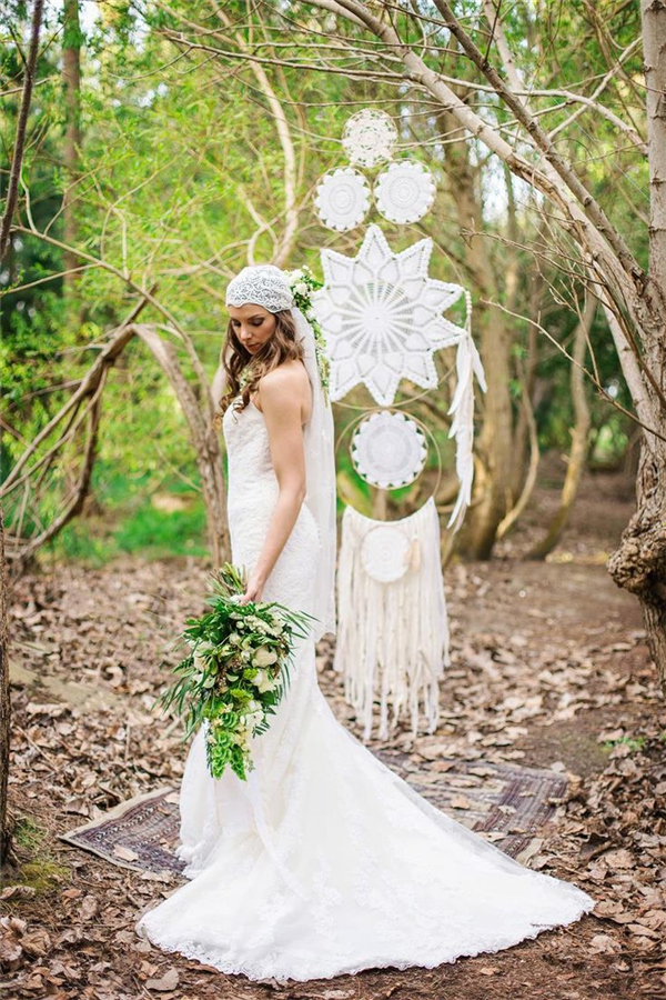 Spring Boho-Vintage Wedding Decor Ideas