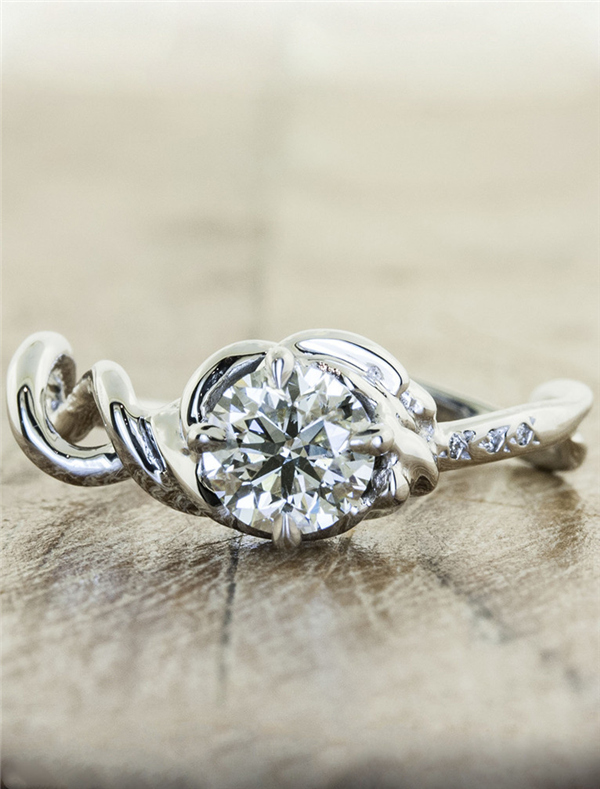 34 Charm Vintage Engagement Rings You Can Say Yes To 29 Vintage Engagement Rings and Wedding Rings from Ken & Dana Design 28