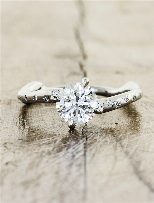 34 Charm Vintage Engagement Rings You Can Say Yes To 34 Vintage Engagement Rings and Wedding Rings from Ken & Dana Design 33