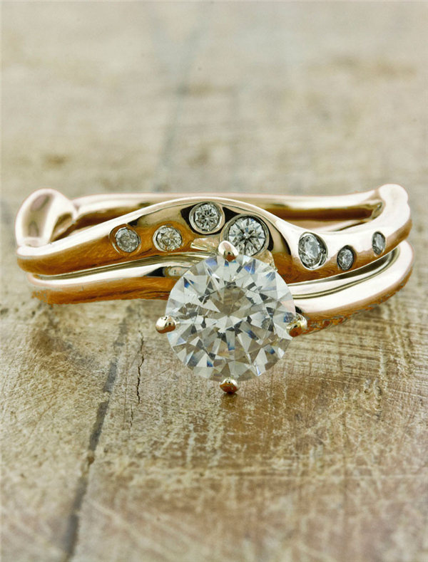 34 Charm Vintage Engagement Rings You Can Say Yes To 8 Vintage Engagement Rings and Wedding Rings from Ken & Dana Design 7