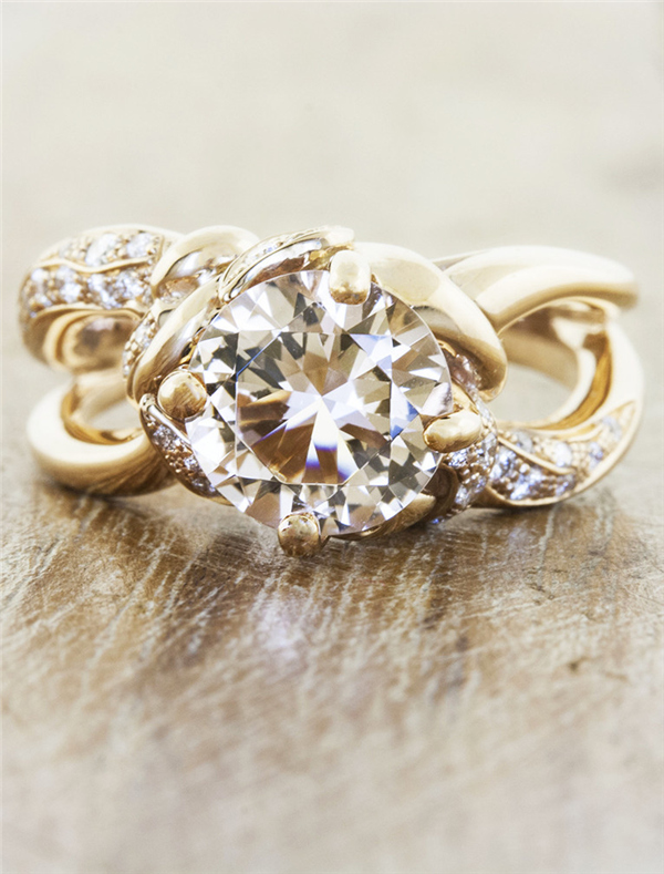 Vintage Engagement Rings for Women from Ken & Dana Design 11