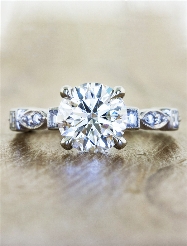 35 Classic Elegance Engagement Rings from Ken & Dana Design 28 Vintage Engagement Rings for Women from Ken & Dana Design 16