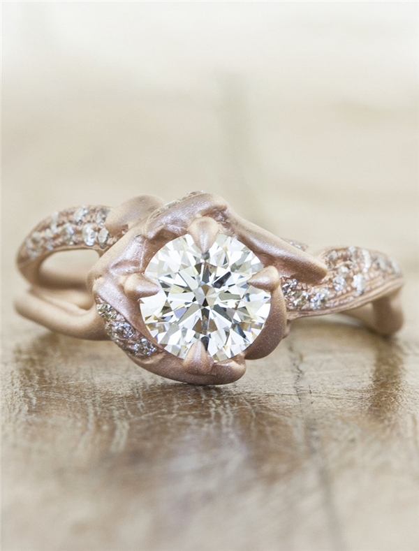 35 Classic Elegance Engagement Rings from Ken & Dana Design 15 Vintage Engagement Rings for Women from Ken & Dana Design 17