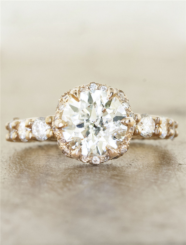 Vintage Engagement Rings for Women from Ken & Dana Design 23