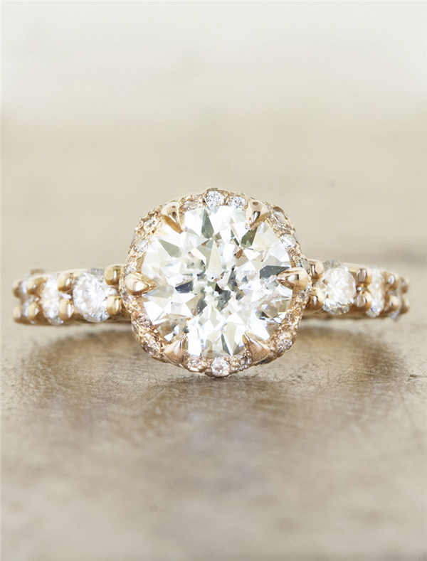 35 Classic Elegance Engagement Rings from Ken & Dana Design 13 Vintage Engagement Rings for Women from Ken & Dana Design 23