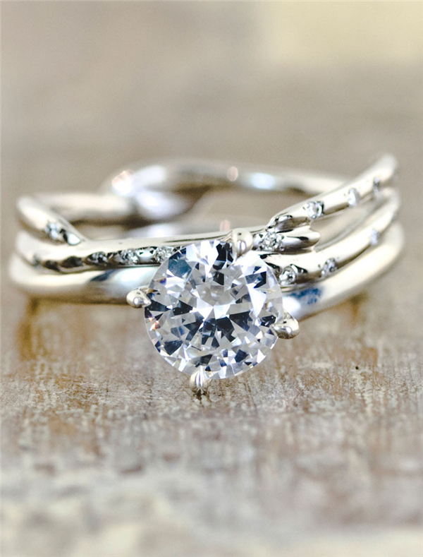 Vintage Engagement Rings for Women from Ken & Dana Design 3