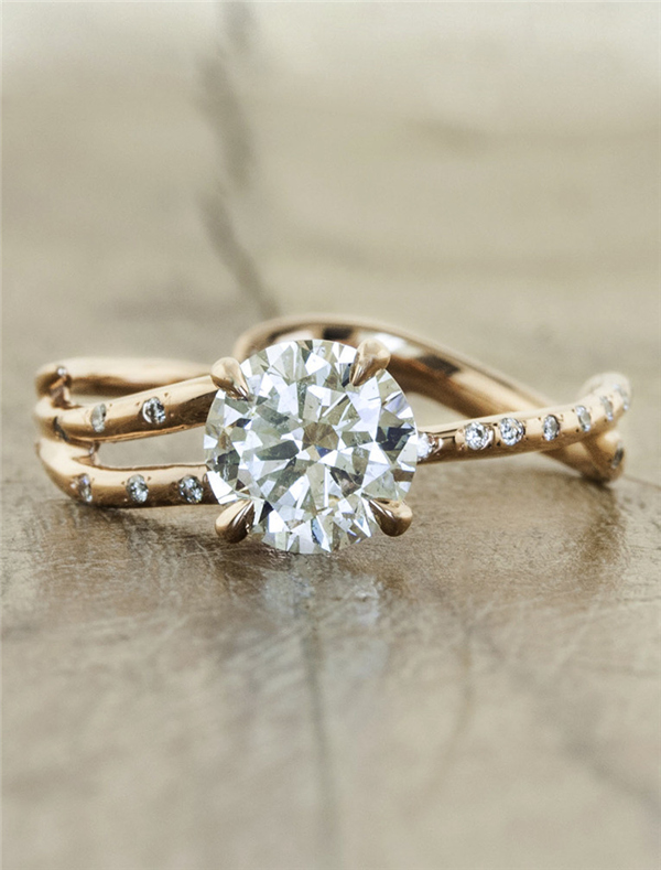 35 Classic Elegance Engagement Rings from Ken & Dana Design 23 Vintage Engagement Rings for Women from Ken & Dana Design 32