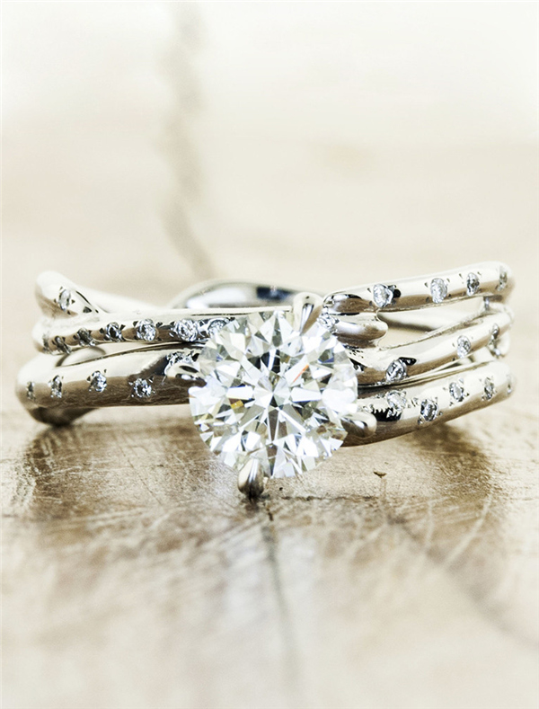 35 Classic Elegance Engagement Rings from Ken & Dana Design 25 Vintage Engagement Rings for Women from Ken & Dana Design 34
