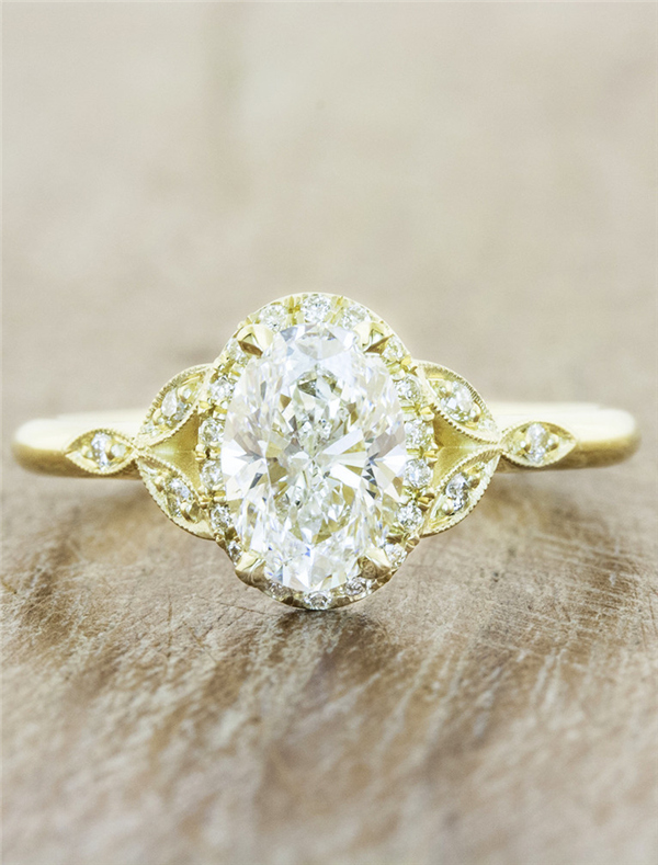 Vintage Engagement Rings for Women from Ken & Dana Design 6