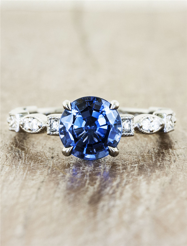 35 Classic Elegance Engagement Rings from Ken & Dana Design 11 Vintage Engagement Rings for Women from Ken & Dana Design 9