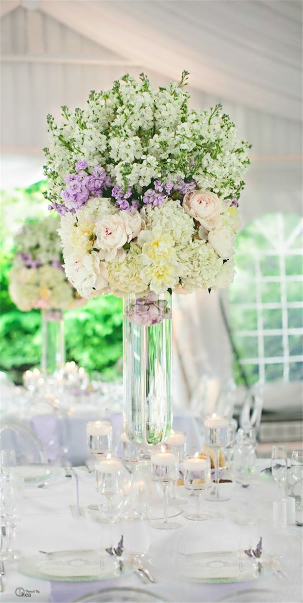 Wedding Ideas for Stunning Tall Centerpieces