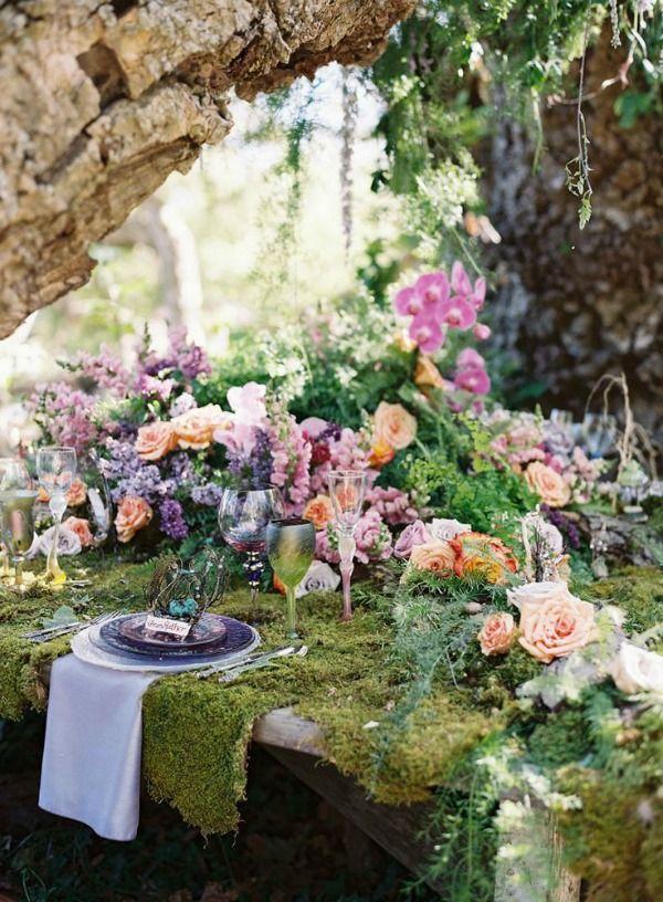 Woodland Wedding Tablescape