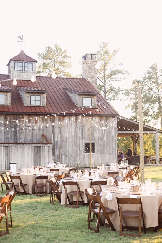 country barn wedding seating ideas
