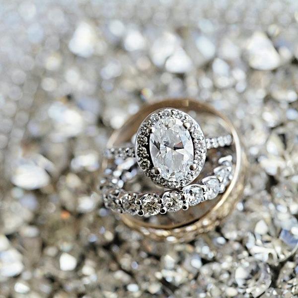 50 Silver Winter Wedding Ideas for Your Big Day 17 silver engagement rings