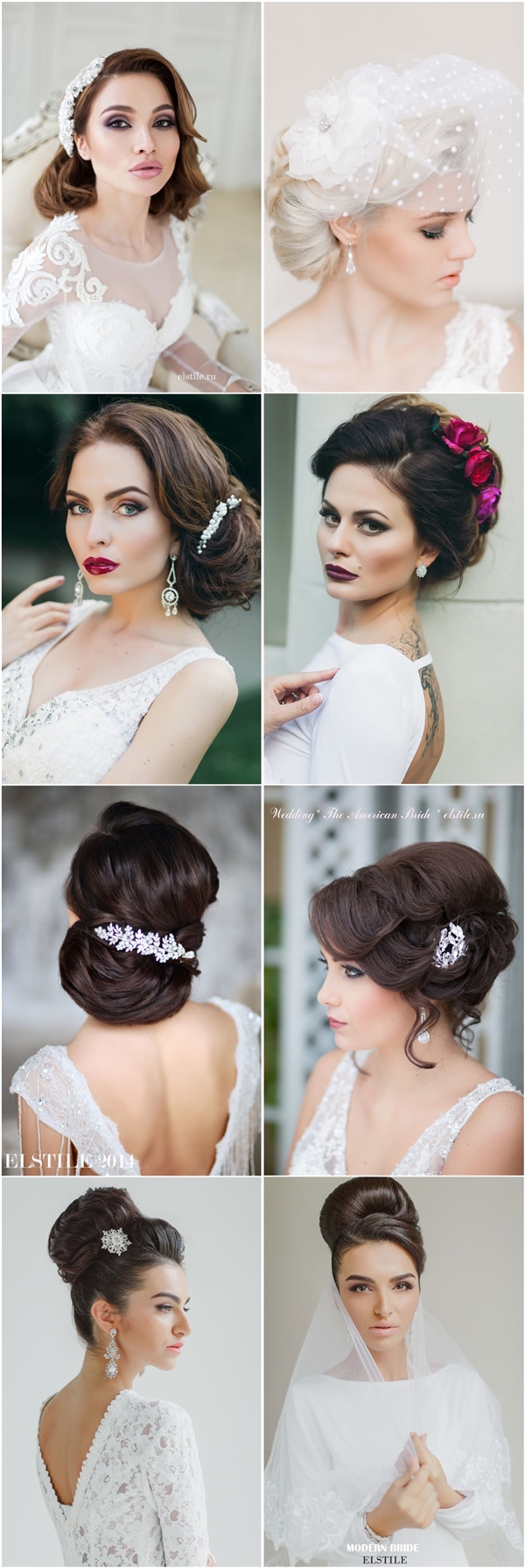 vintage retro wedding hairstyles and retro wedding updos