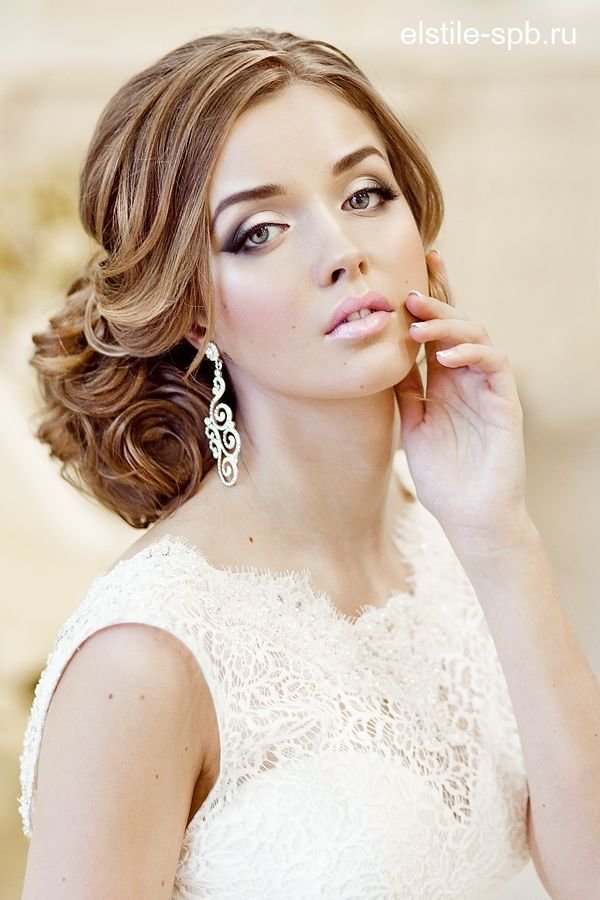 wedding updo hair style