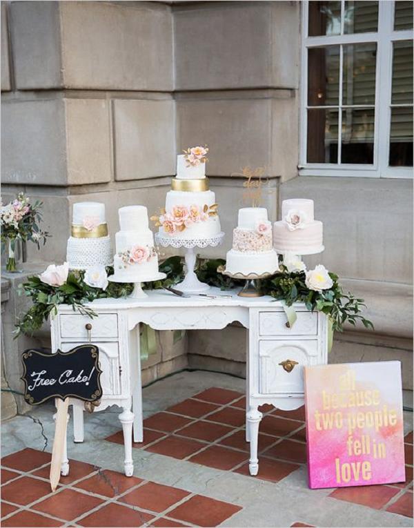 Featured image of post Wedding Cake Display Table Ideas : Fabulous wedding cake table ideas using flowers.