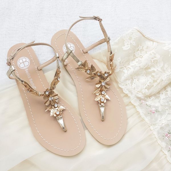 bohemian pearl sandals