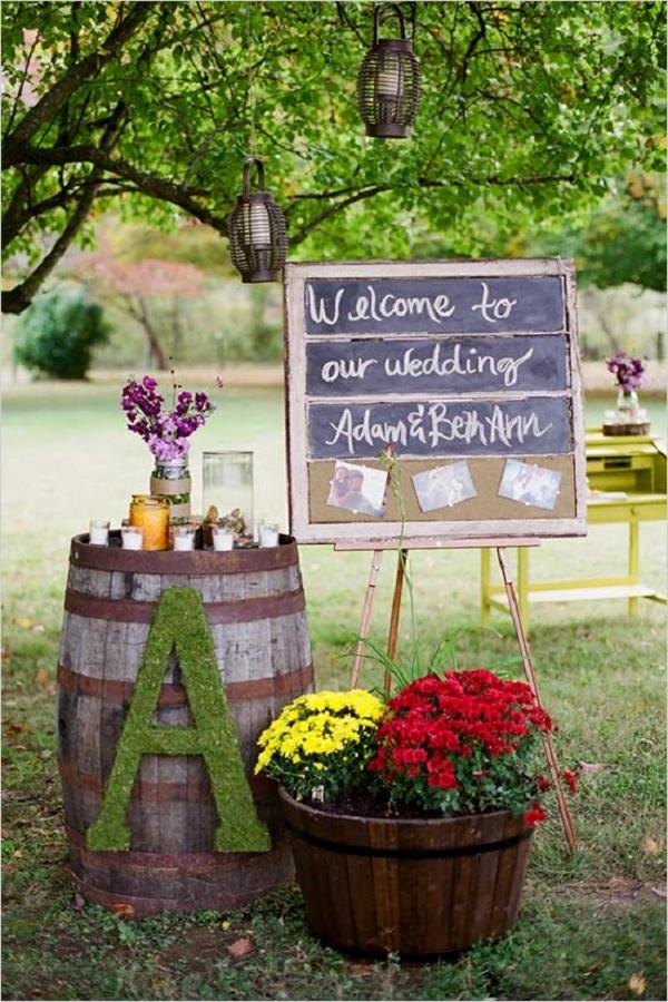 Rustic Backyard Wedding Ideas