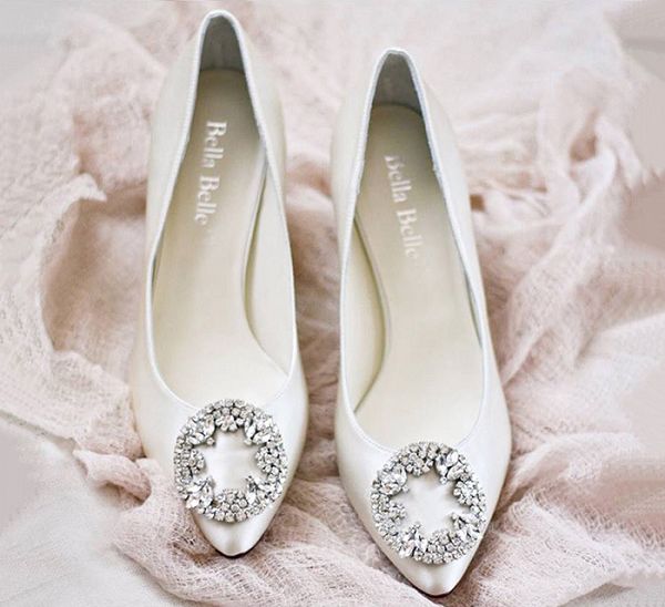 Understated classis wedding shoes