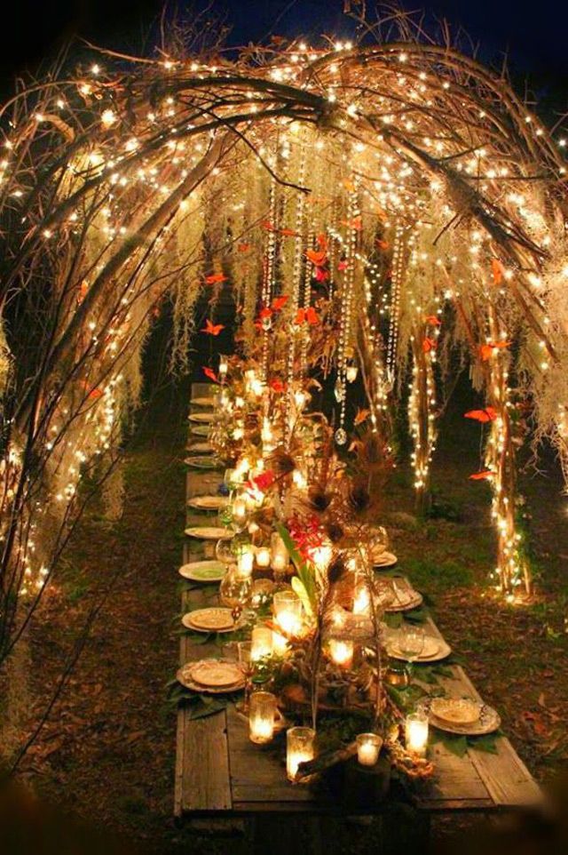 Wedding Magic with Twinkle Lights