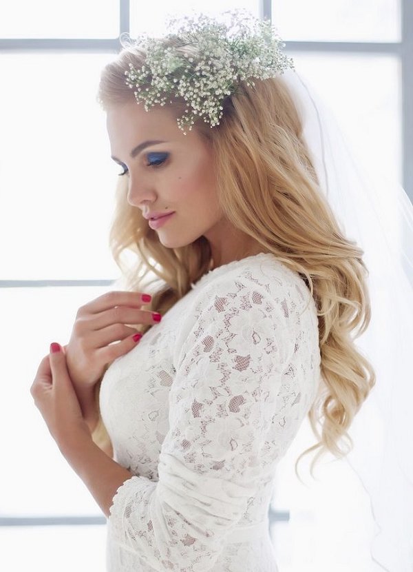 boho wedding hairstyle