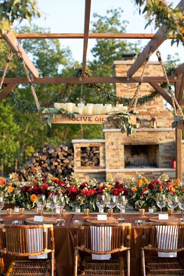 40 Amazing Outdoor Fall Wedding Décor Ideas | Deer Pearl ...