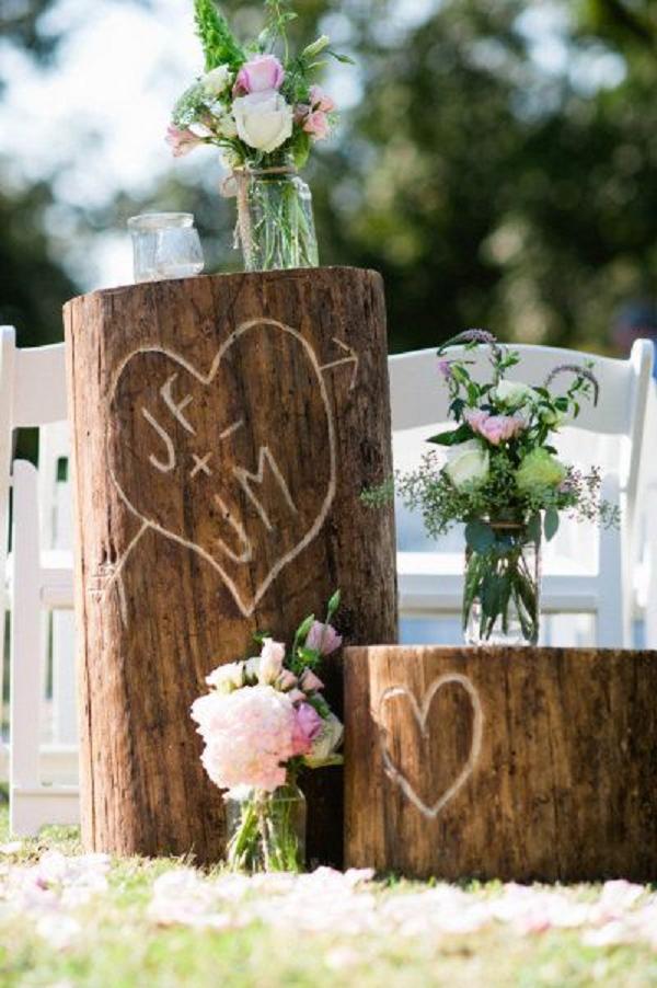 decor at the wedding ceremony or for the centerpiece