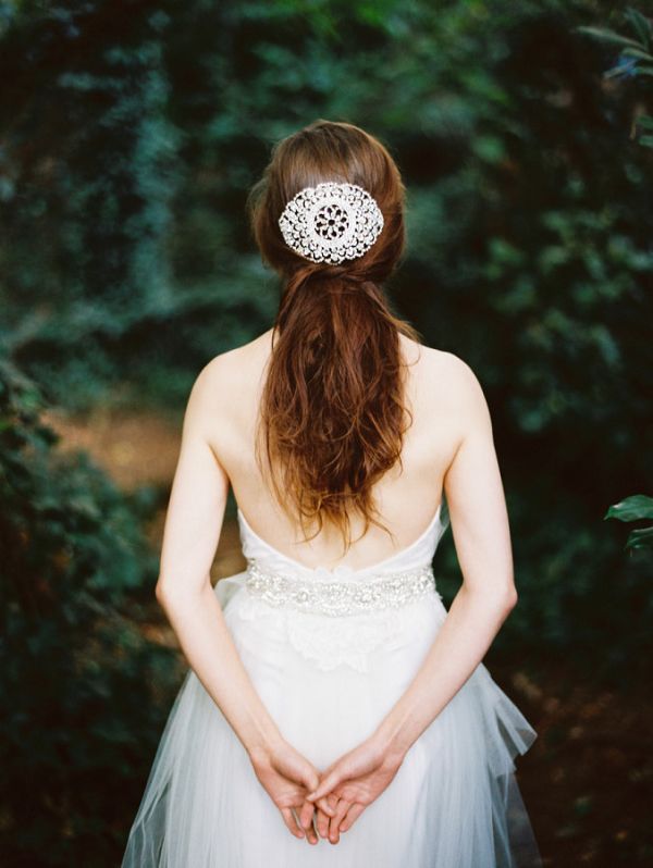 lace stylewedding headpiece