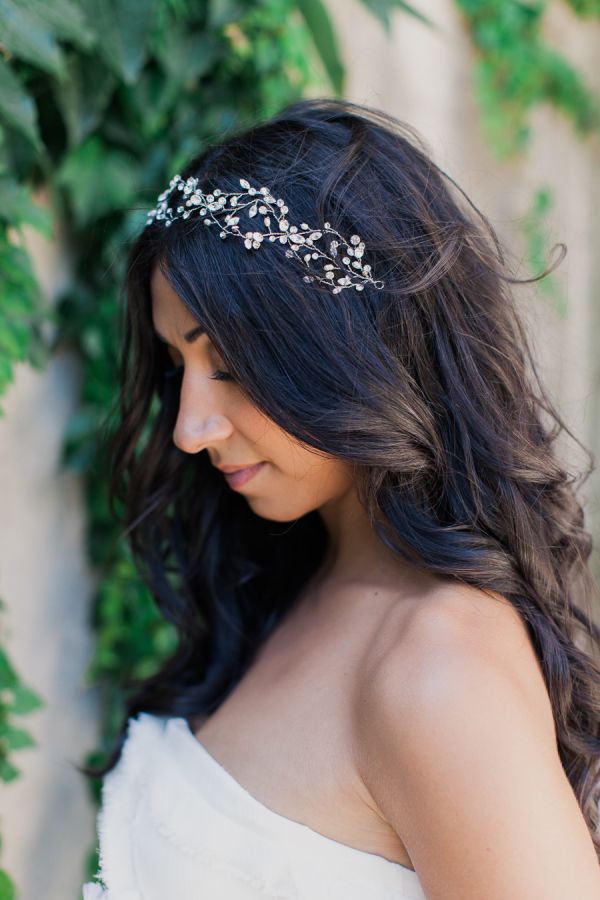 simple handmade wedding hair accessories