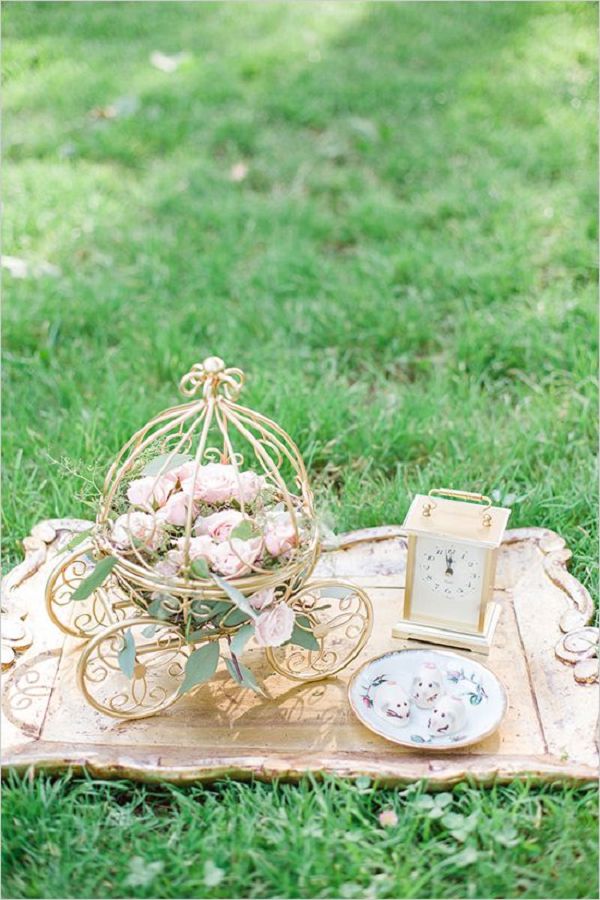 vintage cinderella wedding ideas