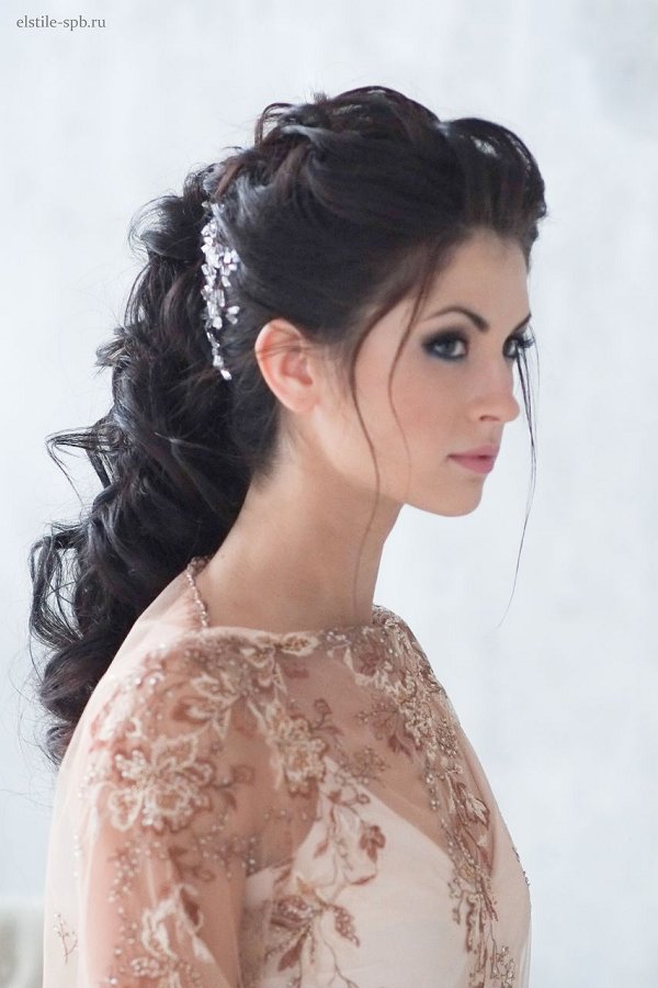 vintage wedding hairstyle