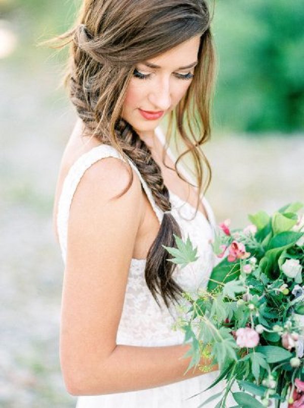 braid wedding hairstyles for long hair