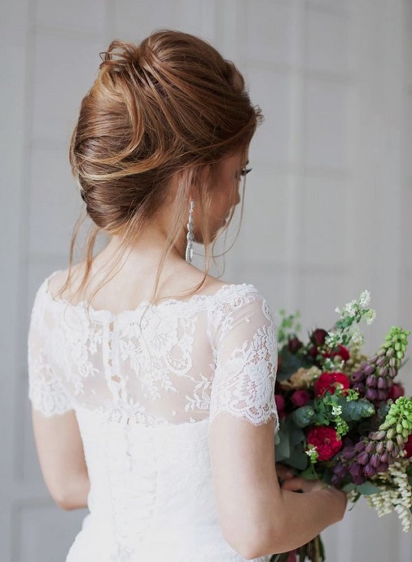 princess wedding updo hairstyles