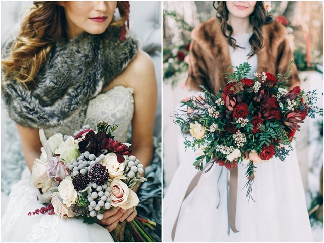 winter wedding bouquet Ideas