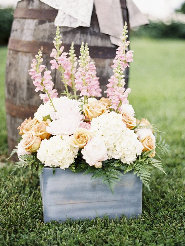 rustic garden wedding flowers decor ideas