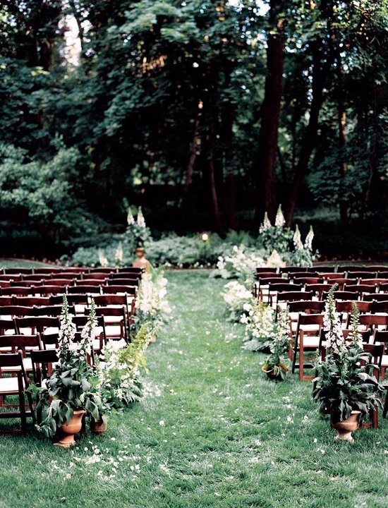 Fern wedding ceremonies wedding arch ideas