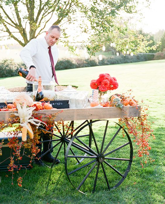 Rustic Wagon Cocktail Bar