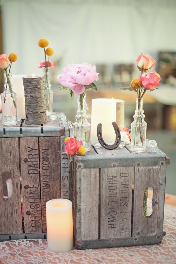 rustic country farm wedding decor ideas