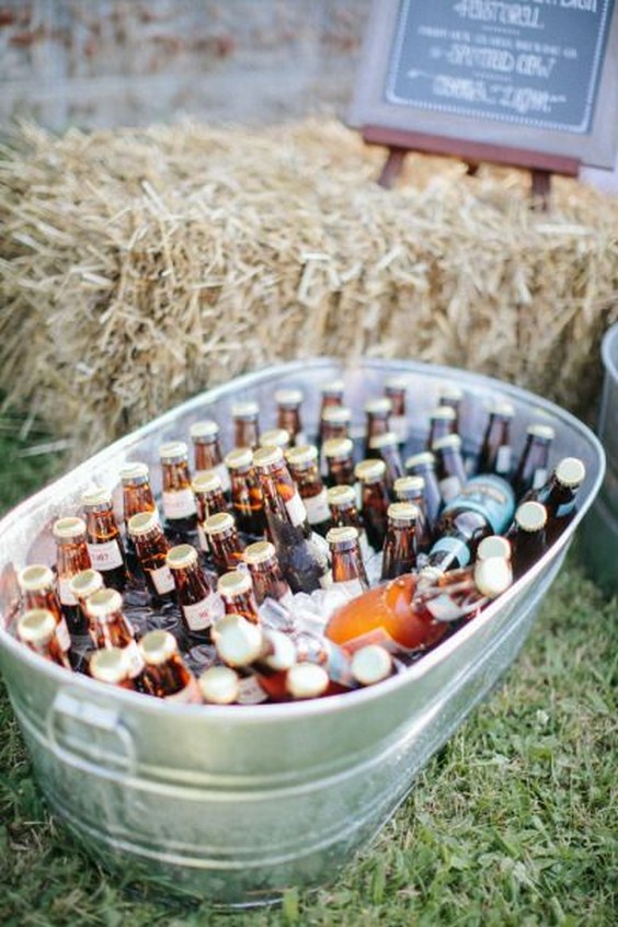 40 Rustic Country Buckets / Tubs Wedding Ideas | Deer Pearl Flowers