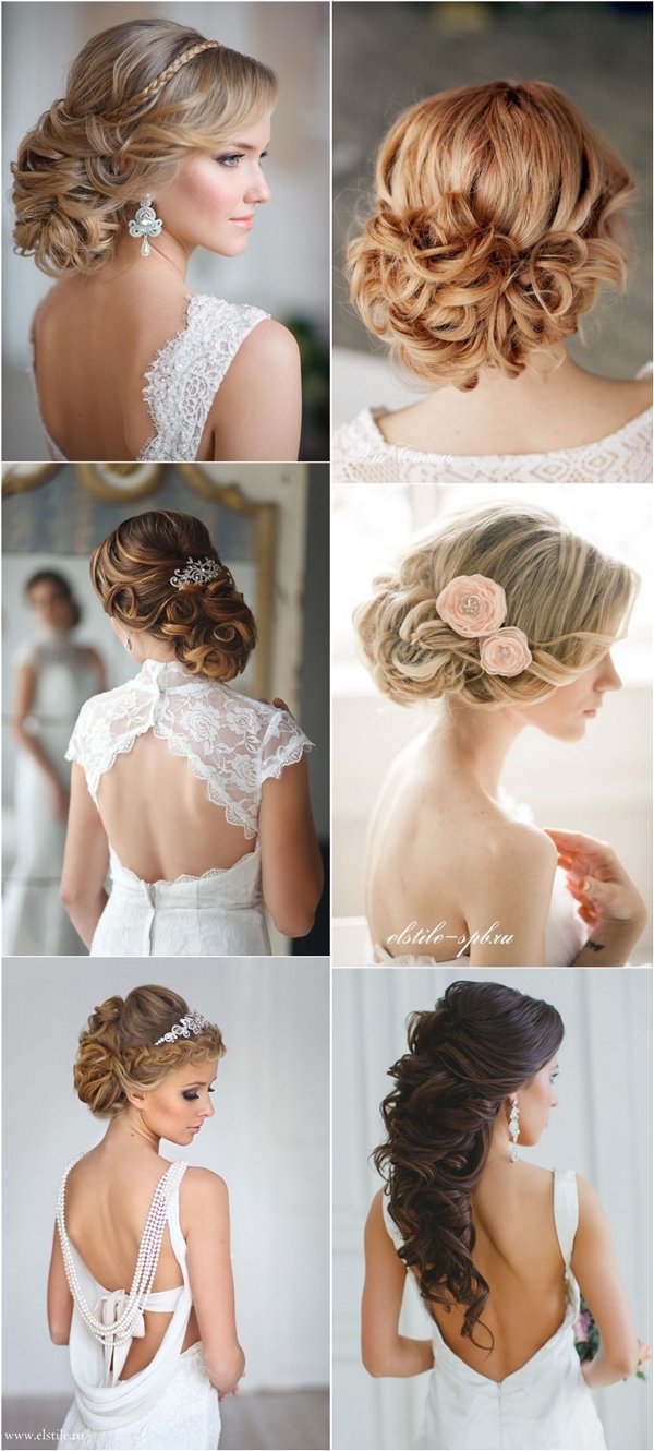 Long Wedding Updos and Hairstyles