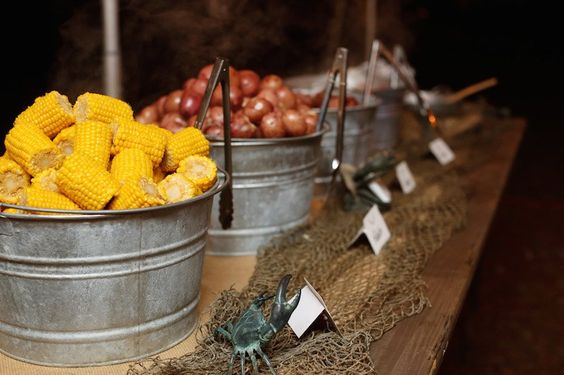 Rustic Wedding Food