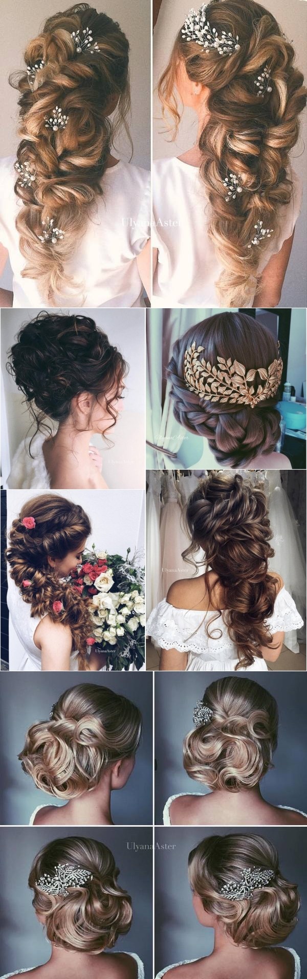 Ulyana Aster Wedding Hairstyles for Long Hair