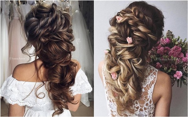 35 Wedding Updo Hairstyles for Long Hair from Ulyana Aster | Deer Pearl  Flowers