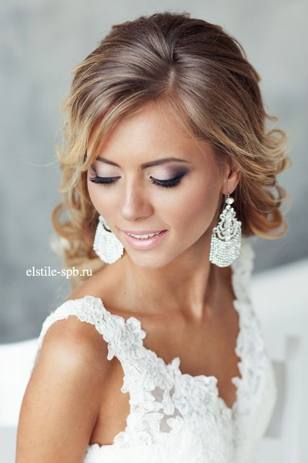 Wedding hair and makeup looks idea 10