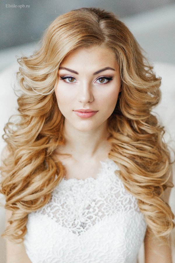 Wedding hair and makeup looks idea 7